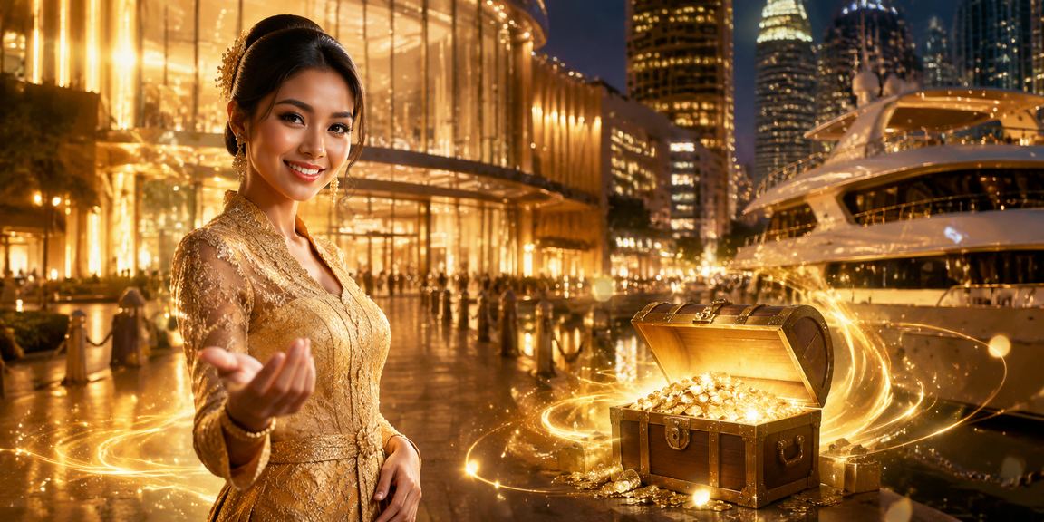 Suasana kasino hiburan di Kuala Lumpur dengan pengguna berbaju kebaya di platform 8700