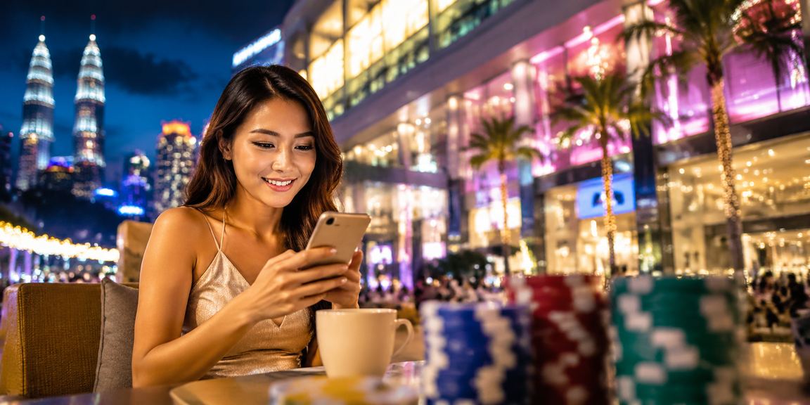 Pengguna dewasa Malaysia mengakses platform 8700 secara bertanggungjawab melalui telefon bimbit