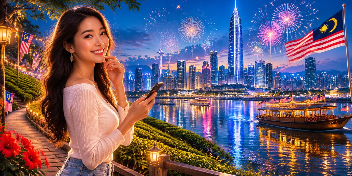 Pemain menggunakan telefon pintar untuk permainan slot mudah alih kasino di Kuala Lumpur platform 8700